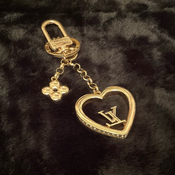 EUC My LV Love Key Holder /Bag Charm